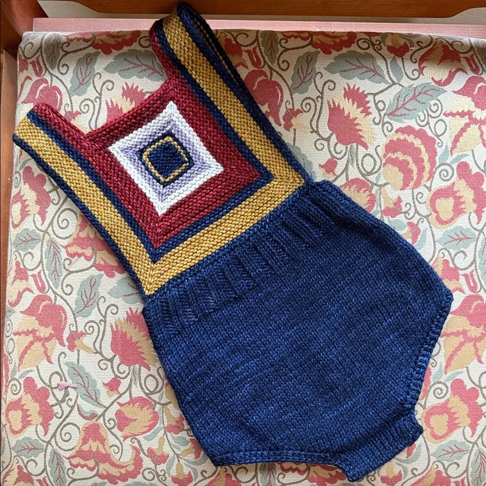 Misha & Puff Baby Log Cabin Romper 0-6 months - Picture 4 of 7